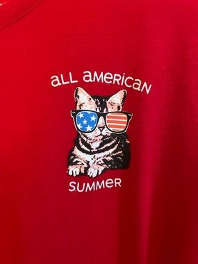 All American Summer T-Shirt EUC.
